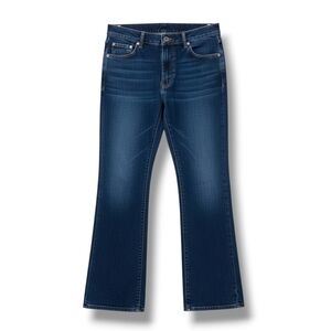 CK Calvin Klein Juniors mid-rise blue denim bootcut jeans  - size 9